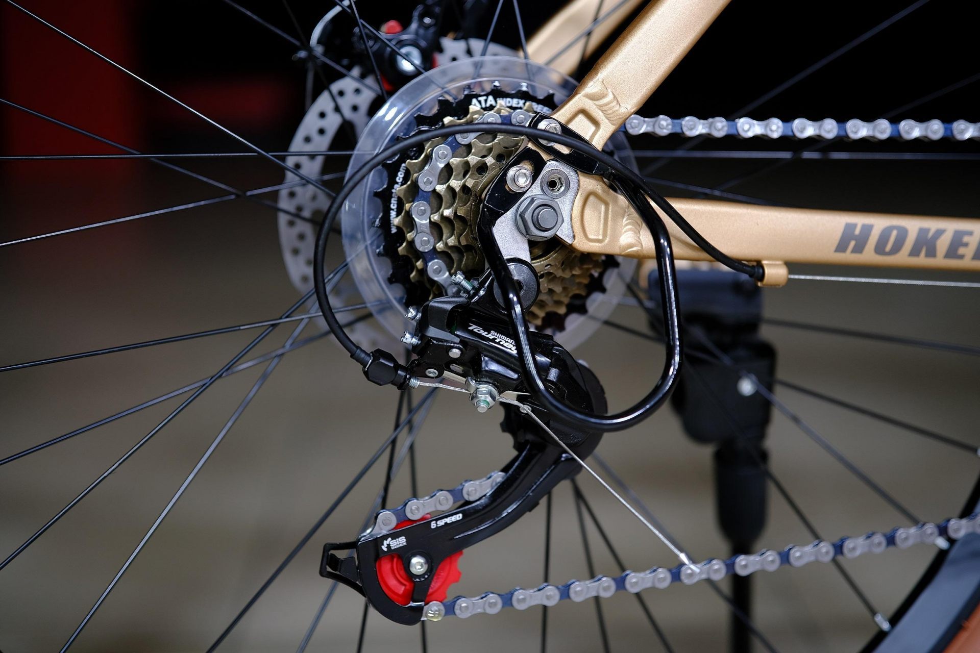 Задний переключатель Shimano Tourney TZ500 оригинал
 HOKE ONE WAY 27,5 матовый коричневый